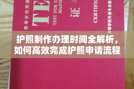 当雄护照制作办理时间全解析，如何高效完成护照申请流程